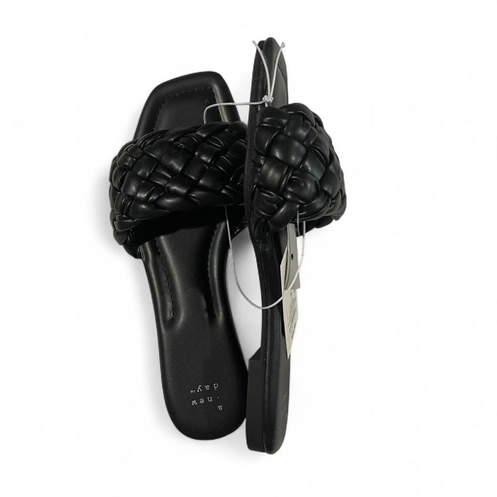 A-new-day Women's Black Sandals